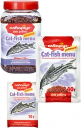 САТ-FISH MEN pellets-тонучі гранули для сомиків - Корм для рибок