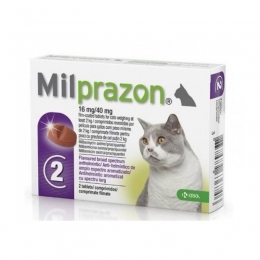 Милпразон для котов 16мг, KRKA - Средства и таблетки от глистов для котов
