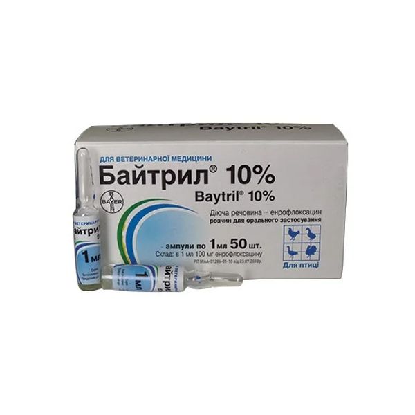 Байтрил 10 как разводить Байтрил 10 как разводить