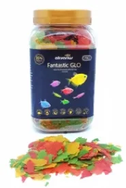 Хлопья Fantastic GLO-fish, Аквариус, банка 80г