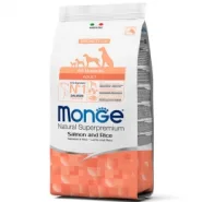 Monge Natural Superpremium All Breeds Adult Сухой корм для собак всех пород с лососем и рисом