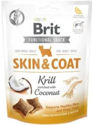Лакомство Brit Care для собак с крилем и кокосом 150гр 