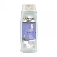 Hartz Groomers Best Professional шампунь Хартц 6 в 1 с лавандой и мятой для собак 532мл