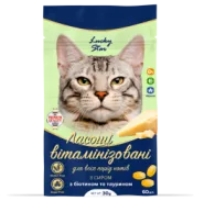 Лакомства для котов витаминизированые с сыром, 30 г 60 шт/уп
