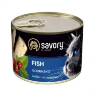 SAVORY Влажный корм для привередливых котов с рыбой