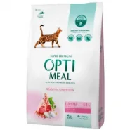 OptiMeal Lamb Sensitive Digestion Cat Сухий корм для котів із чутливим травленням з ягням