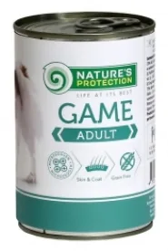 Корм Nature's Protection Adult Game Вологий для дорослих собак усіх порід з дичиною 800 гр. 