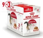 АКЦИЯ Royal Canin Instinctive влажный корм для кошек на каждый день 9+3 по 85 г