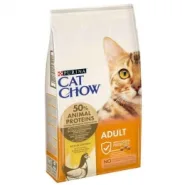 Акція! Cat Chow Adult Сухий корм для котів із куркою, 15 кг