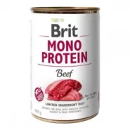 Brit Mono Protein Beef вологий корм для собак з яловичиною 400г