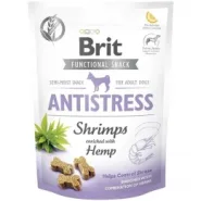 Лакомство Brit Care Functional Snack Antistress для собак с креветками 150 гр.