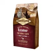 Carnilove Reindeer for Adult Cats Energy&Outdoors Сухий корм для активних котів з олениною, 2 кг