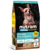 Nutram T28 Total Grain-Free Salmon&Trout Small Breed Dog Беззерновой корм для собак мелких пород с лососем и форелью, 2 кг