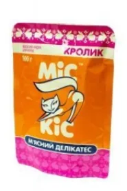 Міс Кіс вологий корм для котів з м'ясом кролика