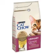 Акція! Cat Chow Urinary Tract Health Сухий корм для котів для підтримання здоров'я сечовивідних шляхів з куркою, 1,5 кг