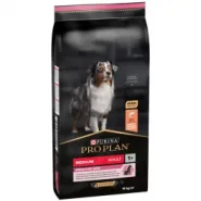 Pro Plan Dog Medium Adult Sensitive Skin Сухой корм для собак средних пород склонных к аллергии с лососем, 14 кг