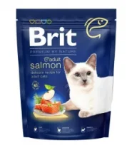 Brit Premium by Nature Cat Adult Salmon Сухий корм для котів з лососем