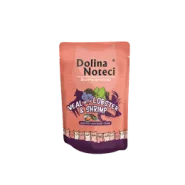 Влажный корм для кошек Dolina Noteci Premium Superfood с телятиной, лобстером и креветкой, 85 г (пауч)