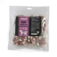Ласощі AnimAll Snack для собак, м'ясо качки на кальцієвій кістці 500 г