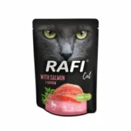 Пауч Dolina Noteci Rafi для кошек паштет с лососем, 300 г