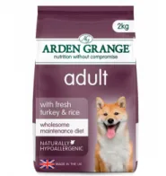 Сухий корм Arden Grange Turkey & Rice Adult для собак, з індичкою та рисом, 2 кг