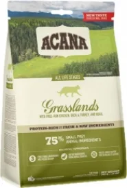 Acana Grasslands for Cat Сухой корм для котят и кошек с мясом утки, цыпленка, индейки и белой рыбы