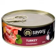 SAVORY Влажный корм для собак всех пород с индейкой