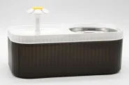 Автокормушка – Фонтанчик для воды: с USB Белый 300 мл \ 3л. 0