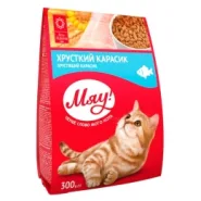 Мяу! Сухий корм для котів з карасем
