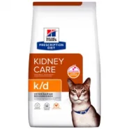Акция 1+1! Hill's Prescription Diet k/d Kidney Care ActivBiome+Kidney Defense Сухой корм для поддержания функции почек у кошек с курицей, 1,5 кг