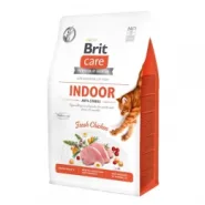 Brit Care Cat Grain-Free Indoor Anti-stress Беззерновий корм для котів, які живуть у приміщенні з куркою