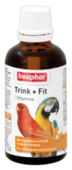 Витамины Beafar Trink + Fit для остова и оперения птиц 50 мл.