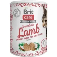 Лакомство Brit Care Superfruits для кошек с ягненком 100 гр.