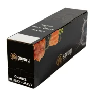 Savory Kitten Pouch з індичкою та морквою в желе вологий корм для стерилізованих кішок 85 г х 22 шт 0