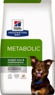 Hill's (Хиллс) Prescription Diet Metabolic Weight Loss&Maintenance Лечебный корм для контроля и снижения веса у собак с курицей, 1,5 кг