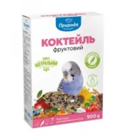 Корм для хвилястих папуг Коктейль Фруктовий 500г