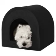 Лежак для тварин Хатка чорна