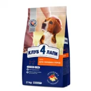 Club 4 paws (Клуб 4 лапы) Adult Medium Breeds Сухой корм для собак средних пород с курицей