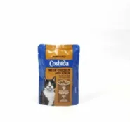 Павук Coshida в желе з куркою та печінкою, 100 г