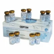 Сергон ПГ 1 дз, вакцина для лечения анеструса у свиней, Биовета Чехия