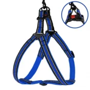 Шлея для Собак BronzeDog Mesh Стандарт Синяя (45-56см) Т 82102