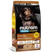 Nutram T27 Total Grain-Free Turkey&Chiken Small Breed Dog Беззерновий корм для собак дрібних порід з індичкою та куркою