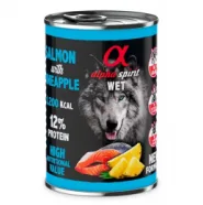 Влажный корм Alpha Spirit Salmon with Pineapple Complete для взрослых собак, с лососем и ананасом, 400 г