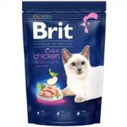 Сухий корм для котів Brit Premium Nature Cat Adult Chicken з куркою