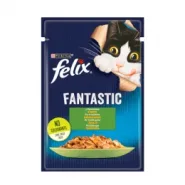 Felix Fantastic Вологий корм для котів із кроликом у желе, 85 г