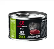 Консерва Alpha Spirit Duck Sterilized Cat з качкою, для стерилізованих котів, 200г.