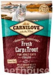 Carnilove Lamb&Wild Boar for Adult Sterilised Cats Сухой корм для стерилизованных котов с ягненком и диким кабаном