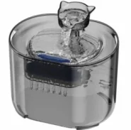 Фонтан для кошек с USB тонированный Прозрачный 2,2 л. 