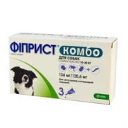 Фиприст Комбо для собак 3 пип.KRKA