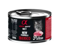 Влажный корм Alpha Spirit Iberico для взрослых кошек, с иберийской свининой, 200 г